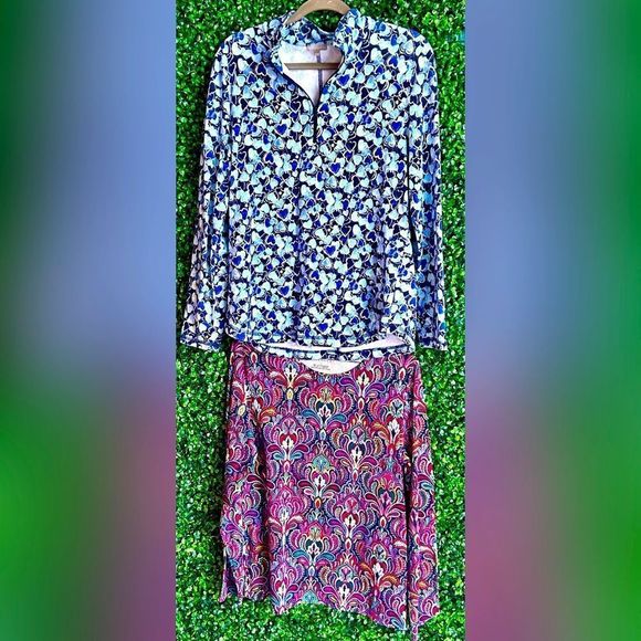 2 Talbots Cotton T-shirts Never Worn Size Large - Picture 1 of 6